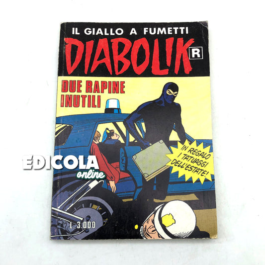 DIABOLIK R - 458 - Due Rapine Inutili - Ristampa - Usato