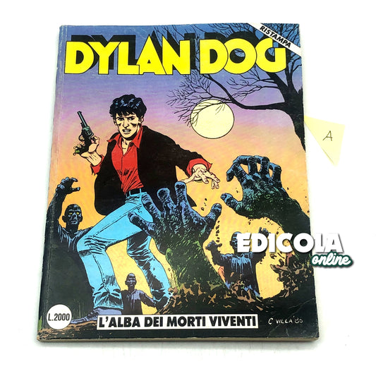 DYLAN DOG bande dessinée n. 1L'aube des morts (réimpression)