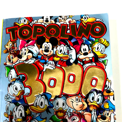 TOPOLINO Comic n. 3000 Collectible Variant Gold Cover Rare Cover