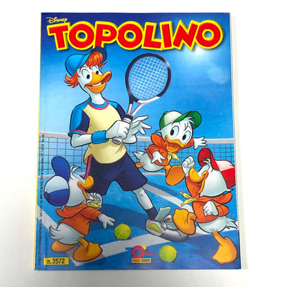 Fumetto TOPOLINO libretto n. 3572 da Collezione Cover dedicata a Jannik Sinner