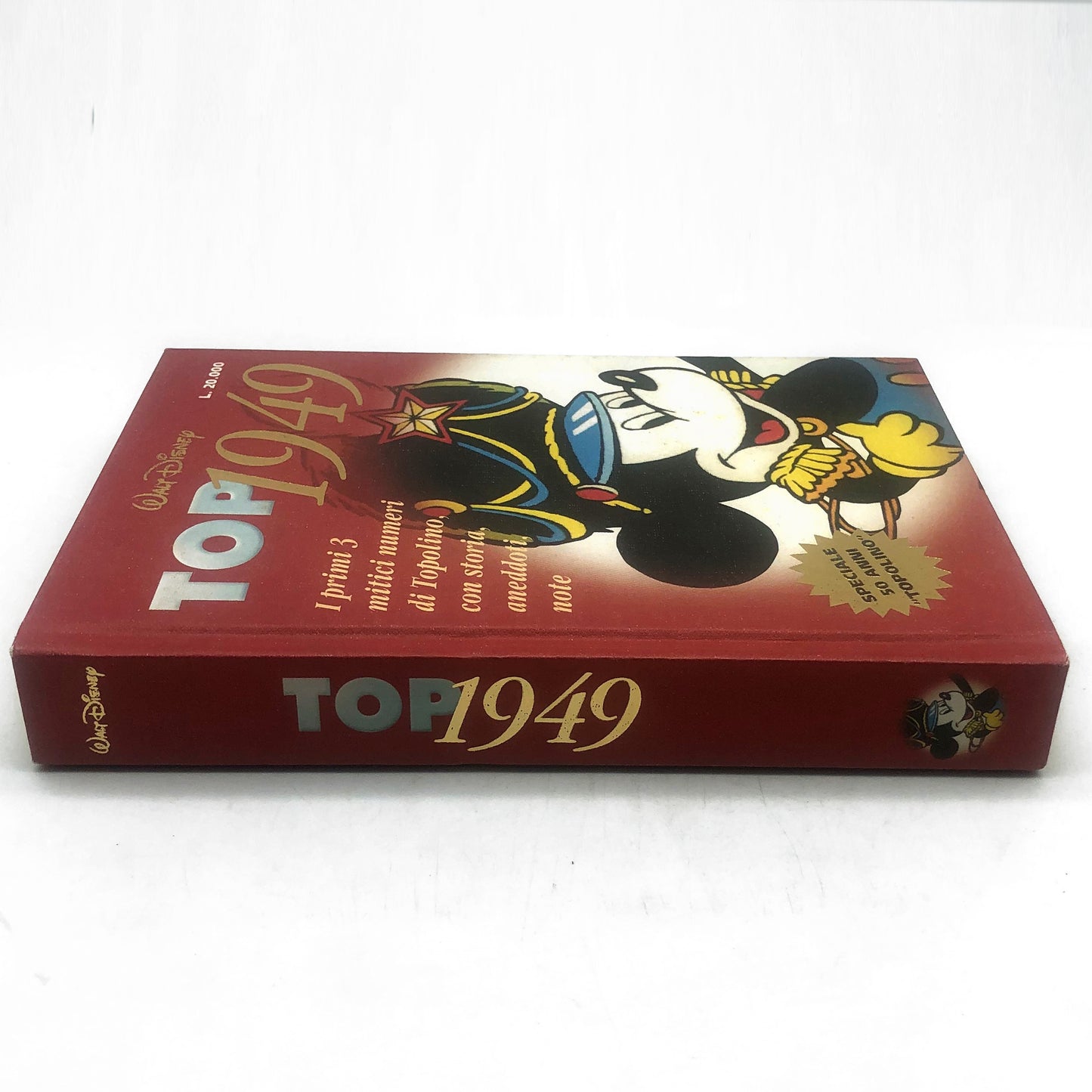 Libro TOP1949 Fumetto TOPOLINO da Collezione Copertina Rigida Vintage Raro