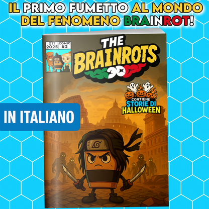 Fumetto THE BRAINROTS - n. 2 (Ottobre 2025) - Edizione speciale Halloween 90 Pagine