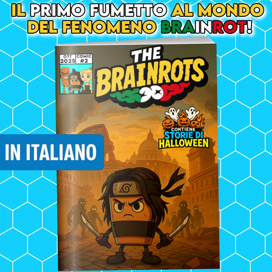 Fumetto THE BRAINROTS - n. 2 (Ottobre 2025) - Edizione speciale Halloween 90 Pagine