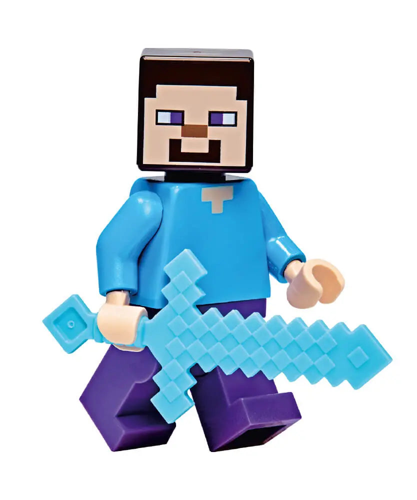 Rivista LEGO Minecraft n.10 + STEVE + RAGNO