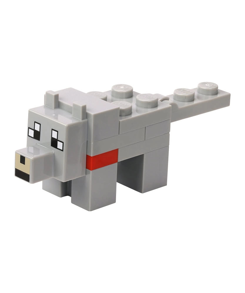 Rivista LEGO Minecraft PLUS n. 11 + ALEX + LUPO ADDOMESTICATO