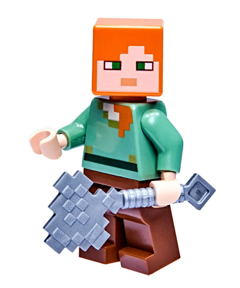 Rivista LEGO Minecraft PLUS n. 10 + CAVALIERE SCHELETRO + ALEX