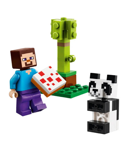 Rivista LEGO Minecraft XXL Special n.3 + STEVE E BABY PANDA