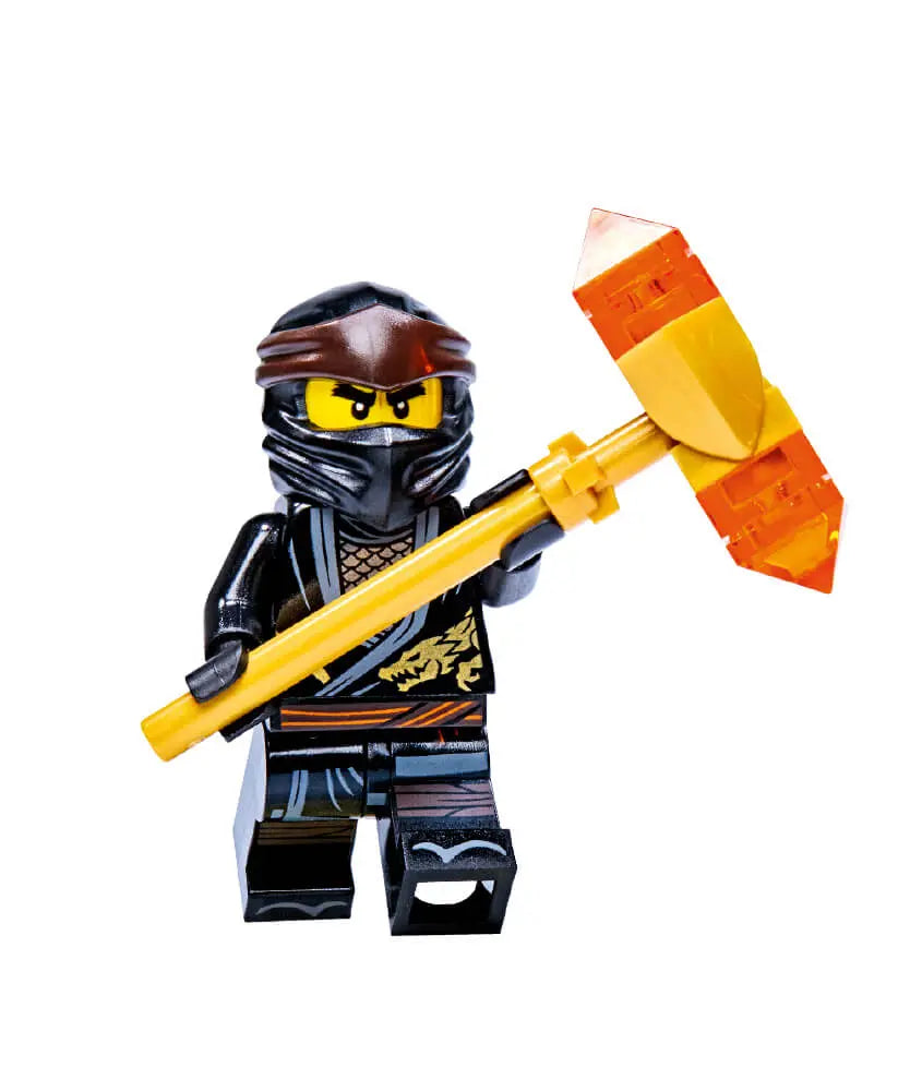 Rivista LEGO NINJAGO LEGACY COMIC n.10 con 2 GIOCHI COLE VS RONIN