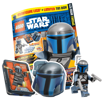 Rivista LEGO STAR WARS - SPECIALE N.4 - JANGO FETT - 2 TIN BOX LIMITED EDITION