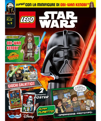 Rivista LEGO STAR WARS PLUS n. 9 + OBI-WAN KENOBI