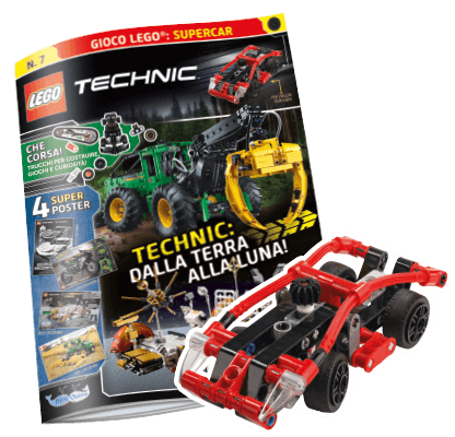 Rivista LEGO TECHNIC n. 7 + SUPERCAR