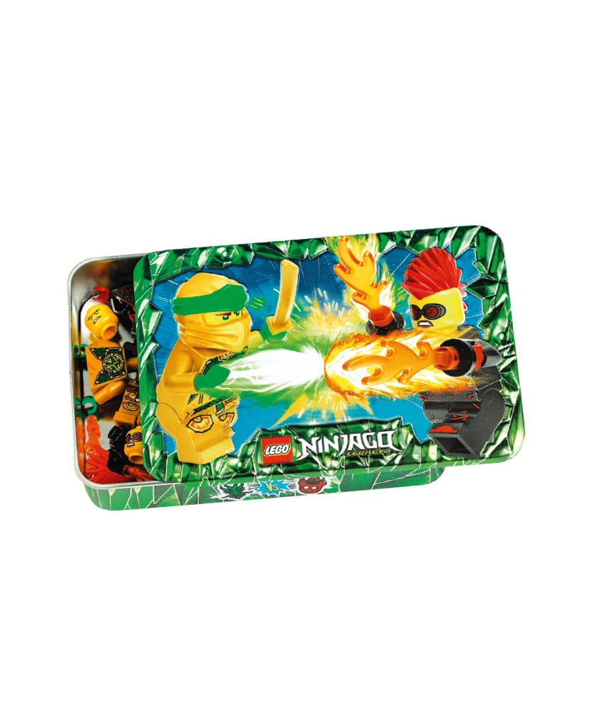 Rivista LEGO NINJAGO LEGACY n.8 - Lattina con 2 2 GIOCHI:  LLOYD vs. MISS D.