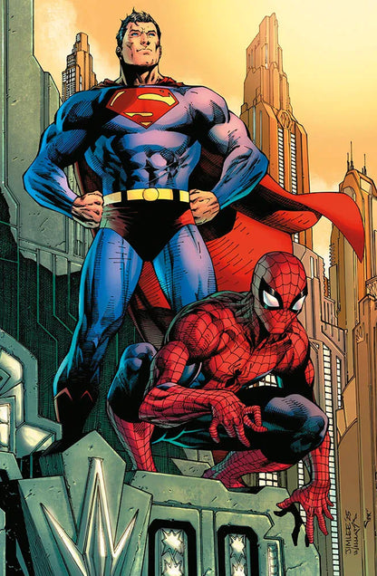 Superman Spider-man #1 Collezione 10 Variant Cover