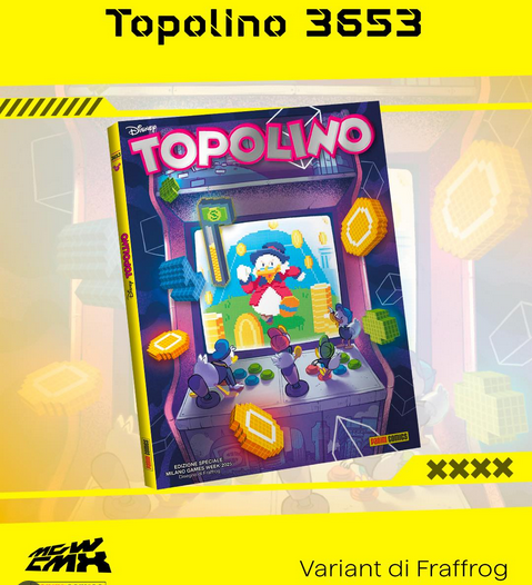 [Preordine] Fumetto Topolino libretto VARIANT n. 3653 - MGWCMX 2025 - Milan Games Week & Cartoomics