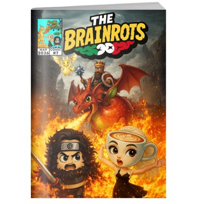 Fumetto The Brainrots n. 7 (Marzo 2026)