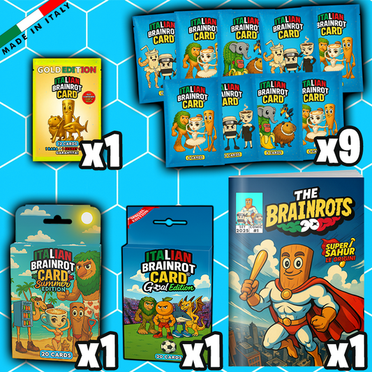 Super Offerta Kit di Natale : The Brainrots + Italian Brainrot Card