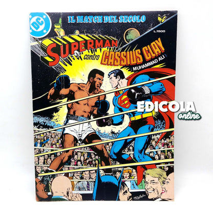 SUPERMAN vs. CASSIUS CLAY (MUHAMMAD ALI) 1978 - CENISIO PUBLISHER - The Match of the Century