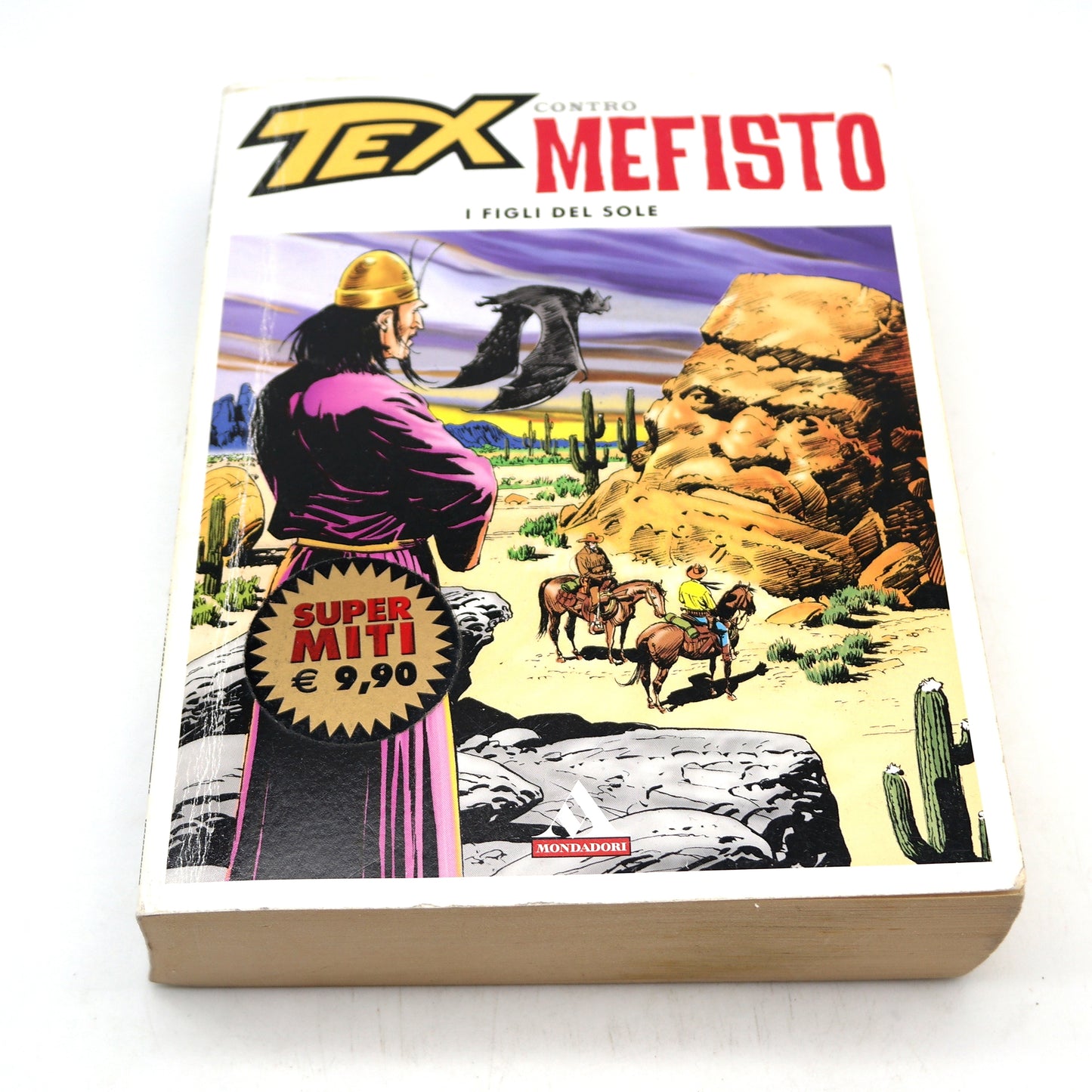 Libro Fumetto TEX contro Mefisto (vol.4)- I figli del Sole (usato) - Super miti Mondadori