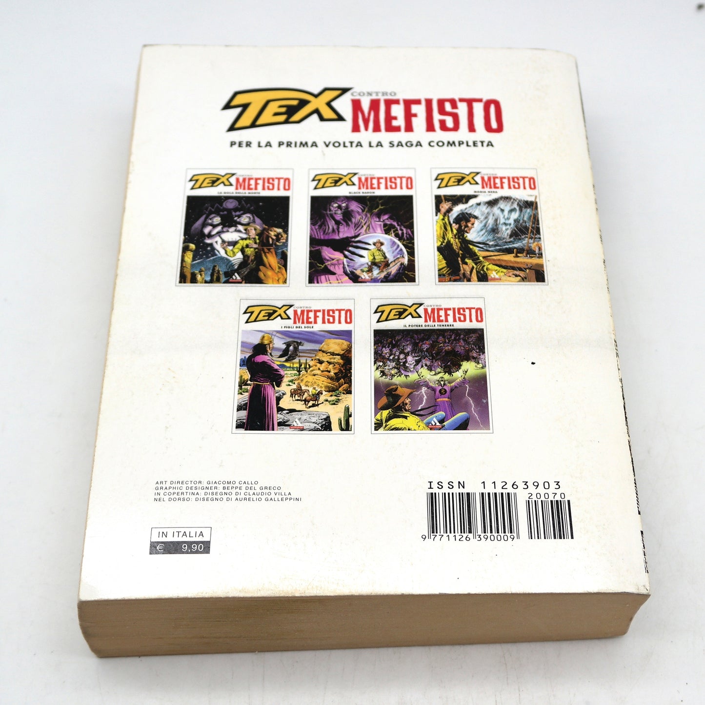 Libro Fumetto TEX contro Mefisto (vol.4)- I figli del Sole (usato) - Super miti Mondadori