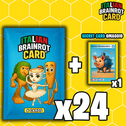 Bustine di Carte ITALIAN BRAINROT CARD