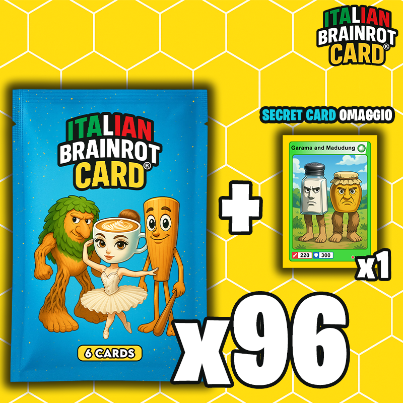 Bustine di Carte ITALIAN BRAINROT CARD