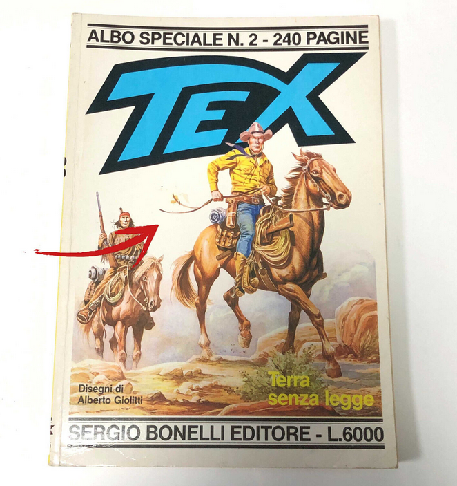 Fumetti ALBO SPECIALE Gigante TEX WILLER lotto Raro Texone Usati prima edizione