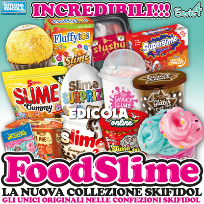 Choose your SKIFIDOL FoodSlime Food Slime Kids Games 3D Toys 8+