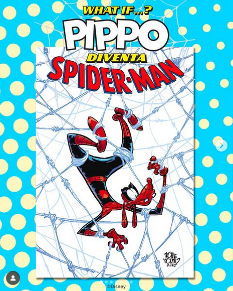 Fumetto Topolino n. 3637 - Pippo diventa Spider-man - flip cover dedicata a What if... ?