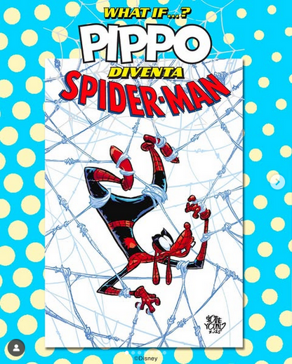 Fumetto Topolino n. 3637 - Pippo diventa Spider-man - flip cover dedicata a What if... ?