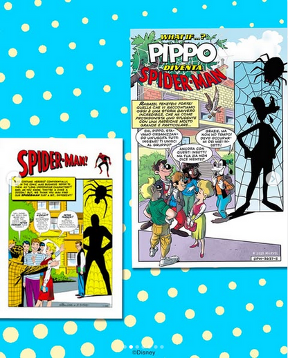 Fumetto Topolino n. 3637 - Pippo diventa Spider-man - flip cover dedicata a What if... ?