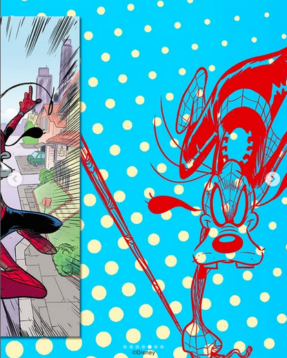 Fumetto Topolino n. 3637 - Pippo diventa Spider-man - flip cover dedicata a What if... ?