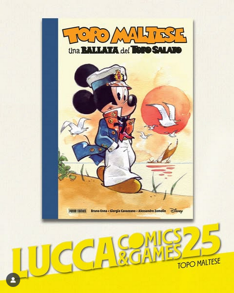 Libro a Fumetti - Topolino : Topo Maltese Una Ballata Del Topo Salato