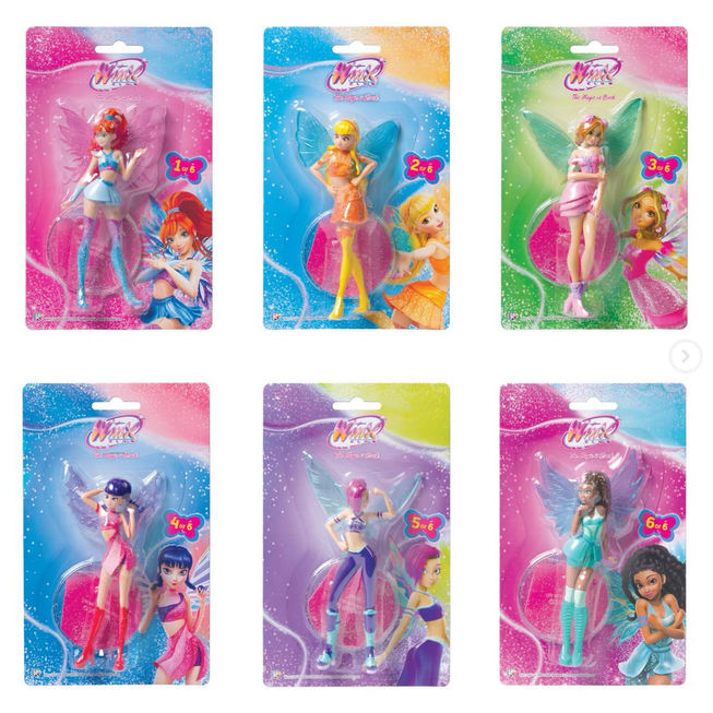 Winx Club Sammlerstück SIRENIX Actionfigur Bloom Doll Flora Aisha Musa