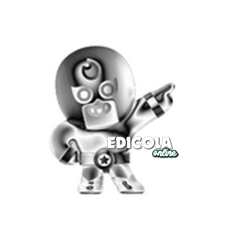 Brawl Stars Supercell - Mini figure da collezione, confezione da 8 pezzi, 2 personaggi misteriosi, 1 statuetta in pelle argentata, 5 cm, giocattoli con licenza ufficiale P.M.I. Supercell, regalo per Brawl Stars Supercell - Mini figure da collezione, confezione da 8 pezzi, 2 personaggi misteriosi, 1 statuetta in pelle argentata, 5 cm, giocattoli con licenza ufficiale P.M.I. Supercell, regalo per