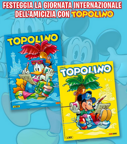 Fumetti di TOPOLINO libretto n.3636 Pack Amicizia (Doppia Cover)