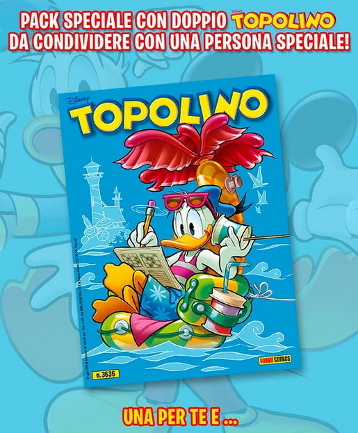 Fumetti di TOPOLINO libretto n.3636 Pack Amicizia (Doppia Cover)