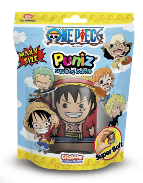 Personaggi One Piece PUNIZ SQUISKY Battle - Cicaboom 2025