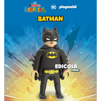 Sorpresa KINDER Playmobil - Supereroi DC Batman Joker Superman Serie Completa