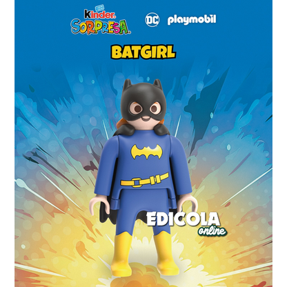 Sorpresa KINDER Playmobil - Supereroi DC Batman Joker Superman Serie Completa