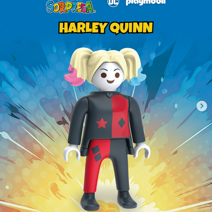 Sorpresa KINDER Playmobil - Supereroi DC Batman Joker Superman Serie Completa