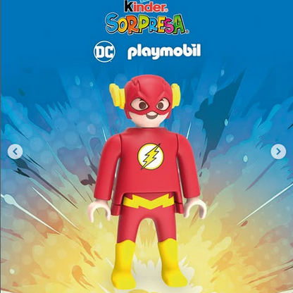 Sorpresa KINDER Playmobil - Supereroi DC Batman Joker Superman Serie Completa