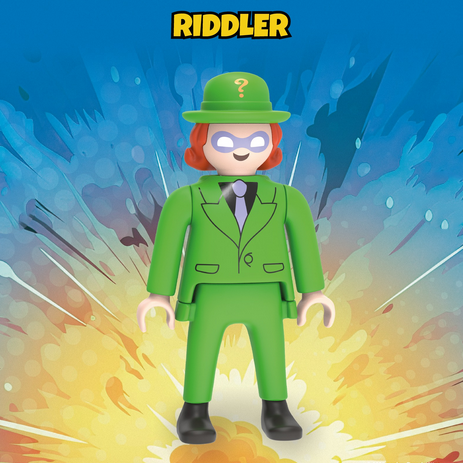 Sorpresa KINDER Playmobil - Supereroi DC Batman Joker Superman Serie Completa