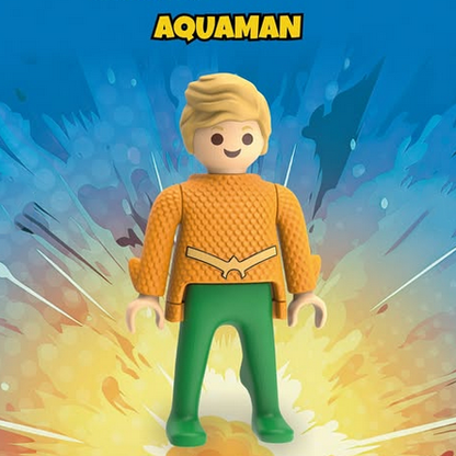 Sorpresa KINDER Playmobil - Supereroi DC Batman Joker Superman Serie Completa