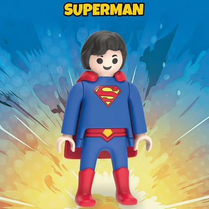 Sorpresa KINDER Playmobil - Supereroi DC Batman Joker Superman Serie Completa