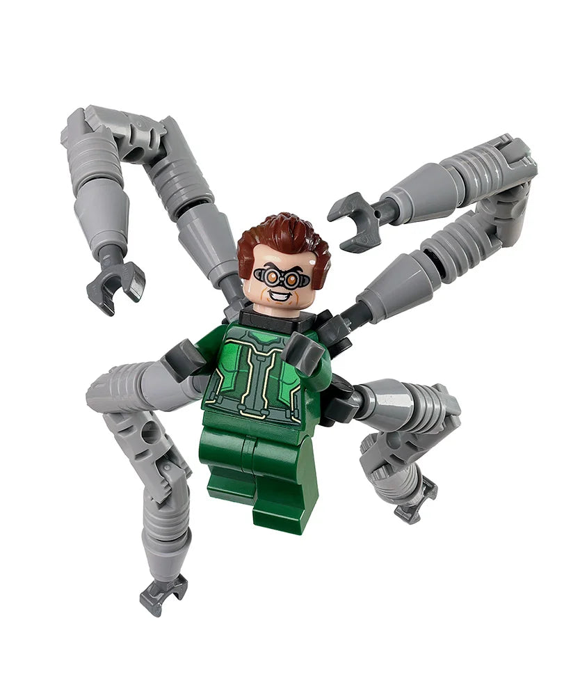 Rivista LEGO SPIDER-MAN n. 1 + minifigure di DOTTOR OCTOPUS con i suoi POTENTI TENTACOLI