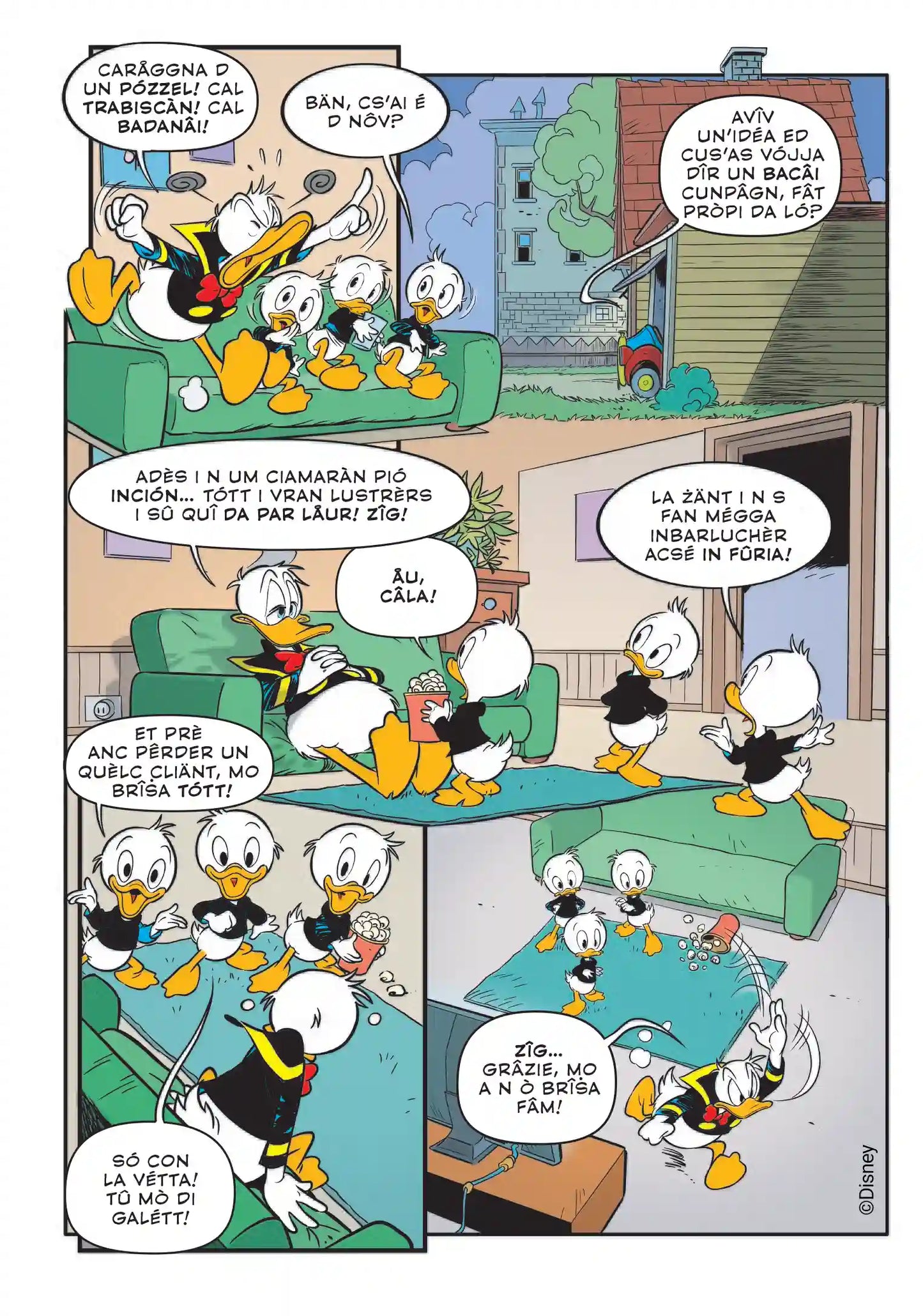 Fumetto di TOPOLINO libretto n. 3660 - 17 Gennaio Giornata Nazionale del Dialetto!