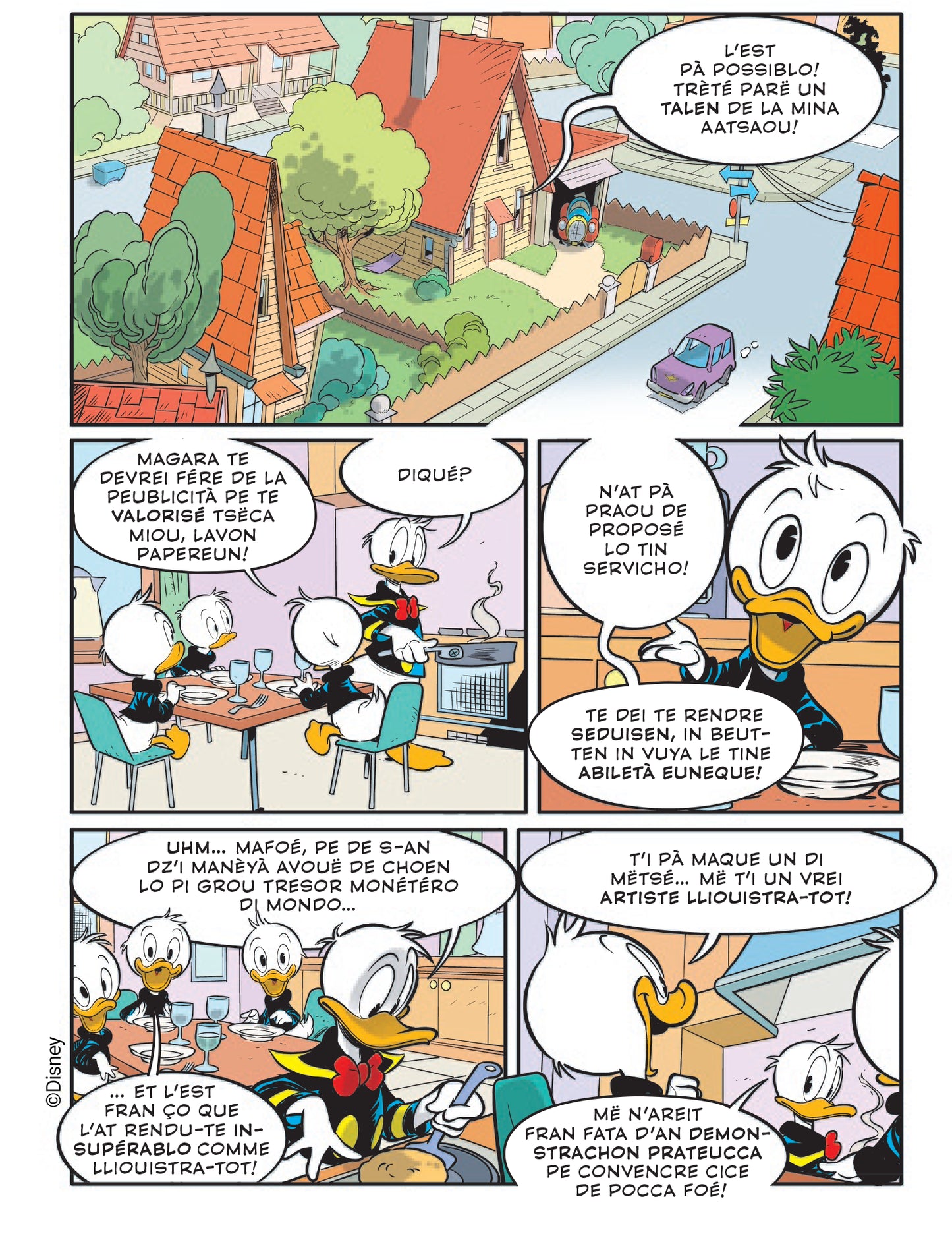 Fumetto di TOPOLINO libretto n. 3660 - 17 Gennaio Giornata Nazionale del Dialetto!