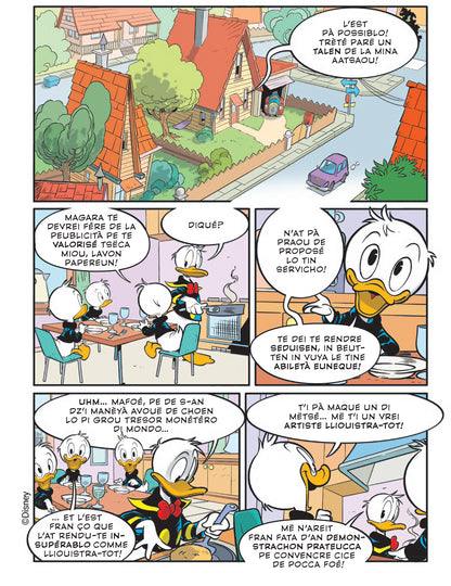 Fumetto di TOPOLINO libretto n. 3660 - 17 Gennaio Giornata Nazionale del Dialetto!