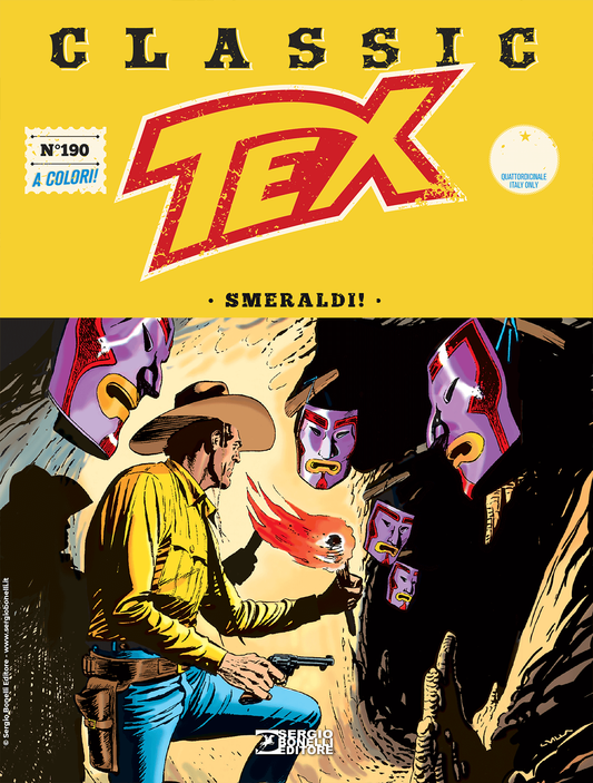 Tex Classic 190 – Émeraudes ! – Sergio Bonelli Editore – italien