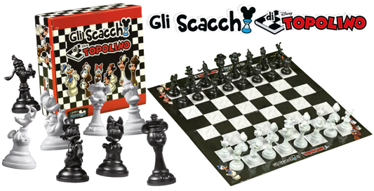 Set Completo 3/3 Gli Scacchi di Topolino